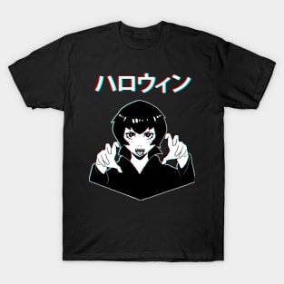 Halloween Kawaii! - Black Version T-Shirt